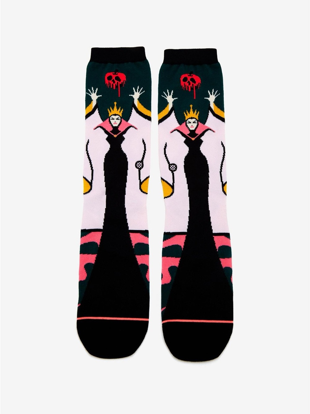 Stance Disney Snow White And The Seven Dwarfs Evil Queen Socks. Size Medium